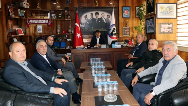 Sendikalardan GMİS'e taziye ziyareti