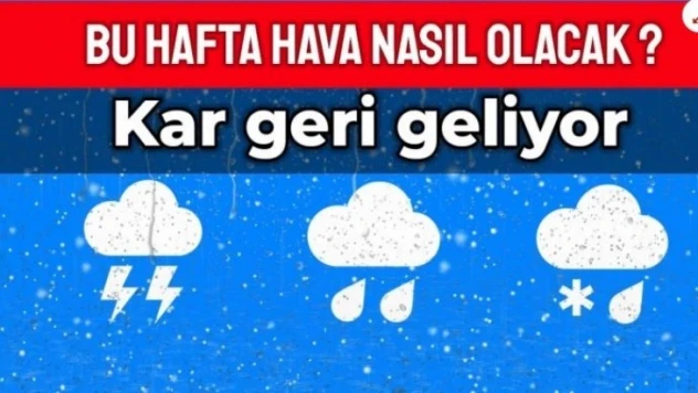 Sıcaklıklar 15 derece birden düşecek