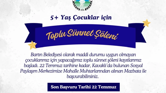 Sünnet kayıtları başladı