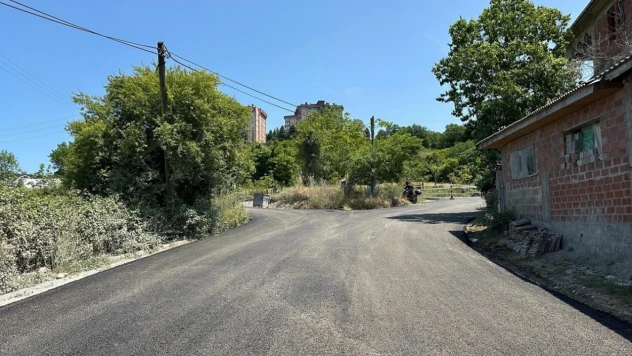 TOKİ Köprüsü ile Dallıca arası asfaltlandı