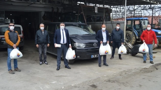 TSO'dan üyelerine 70 bin maske