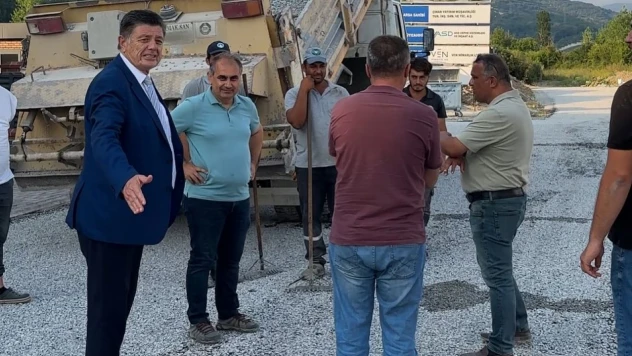 Tuna Mahallesi'nin yolları yenileniyor