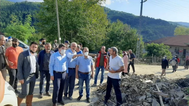 Tunç 'Bartın'da selin yaralarını hızla sarıyoruz'