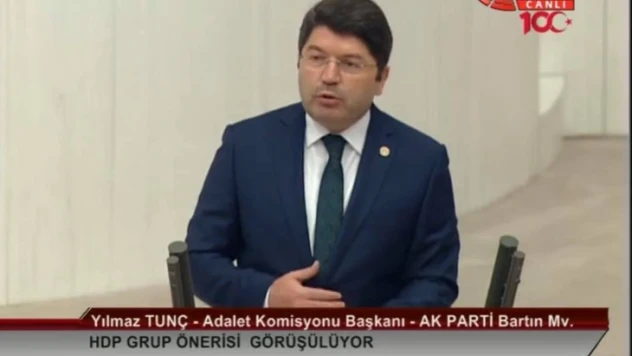 Tunç, Kobani olaylarıyla ilgili TBMM'de konuştu