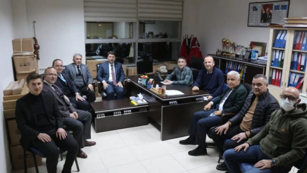 Tunç'tan Akkaş'a hayırlı olsun ziyareti