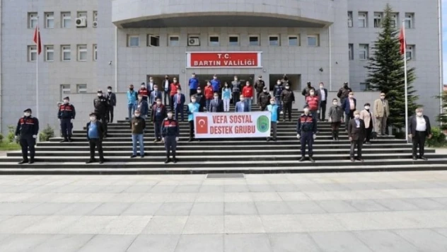 Tunç'tan Vefa Sosyal Destek Grubuna teşekkür