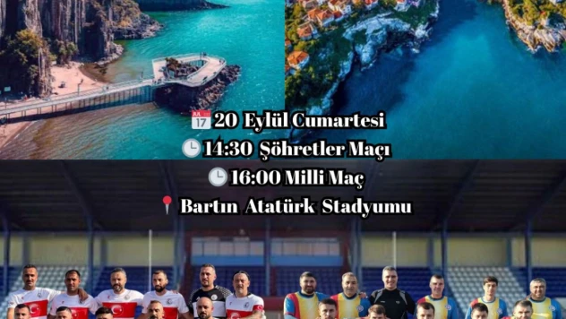 Türkiye Milli Karma ve Gagavuzya Milli Karma Maçı Bartın'da