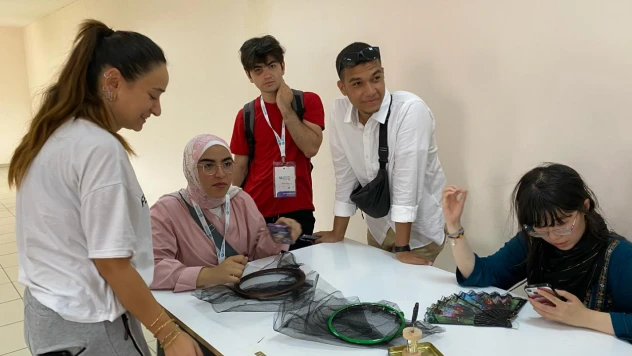 Uluslararası öğrenciler Bartın'da Tel Kırma sanatıyla tanıştı