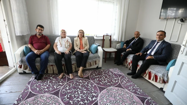 Vali Arslan Güney ailesinin misafiri oldu