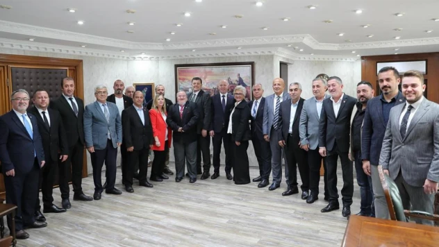 Yeni Yönetimden Yalçınkaya'ya Ziyaret