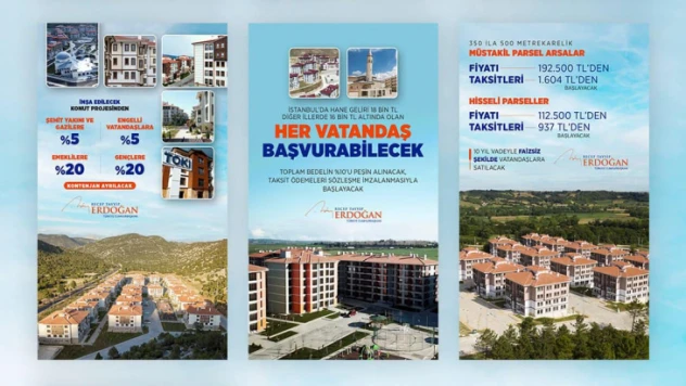 Yıldırım 'TOKİ Sosyal Konut başvuruları başladı'