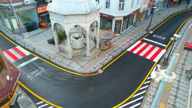 'Yolumuz Açık Olsun' havadan görüntülendi