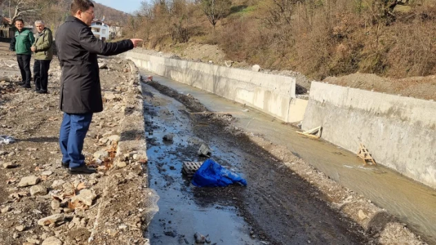 Zafer'de dere ıslahları bitti
