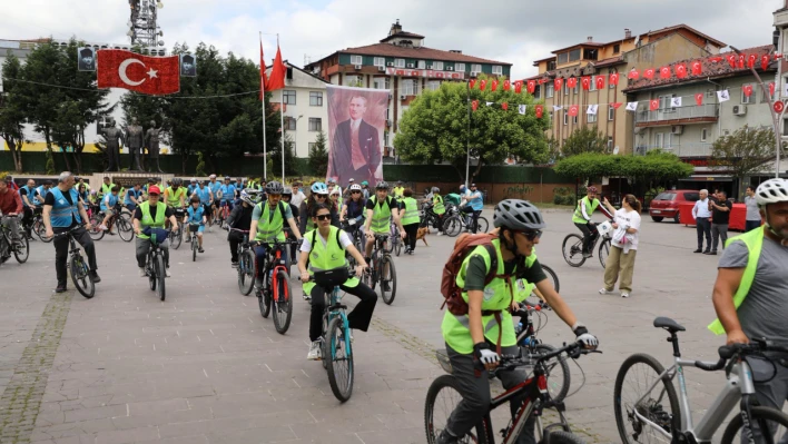 12. Geleneksel Yeşilay Bisiklet Turu Gerçekleştirildi
