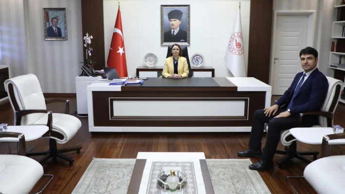 13. Bölge Müdürü Yegin'den Vali Arslan'a ziyaret