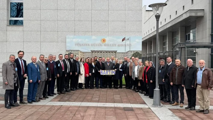 AK Parti Bartın teşkilatından Ankara çıkarması