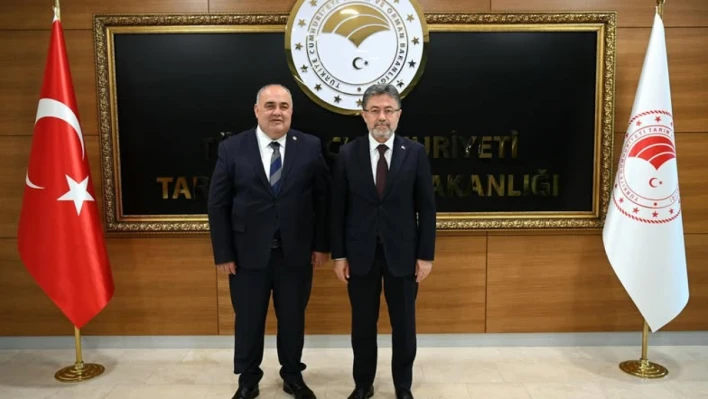 Aldatmaz'dan Bakan Yumaklı'ya ziyaret