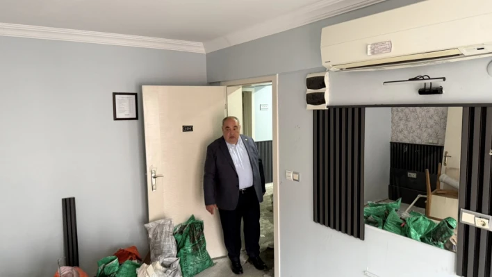 Aldatmaz tadilat çalışmalarını inceledi