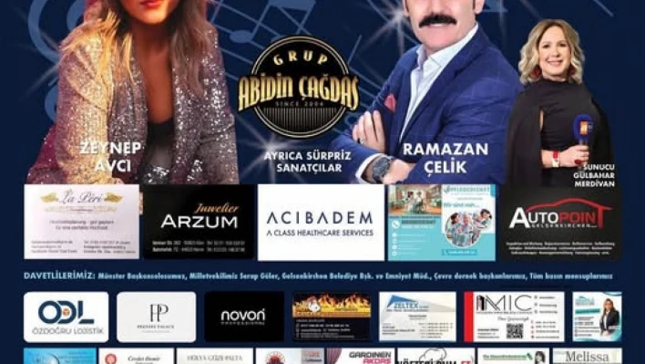 Almanya'daki Bartınlılar  'Eğitime Katkı Balosu'nda Buluşacak