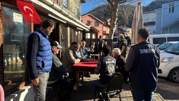 Amasra'da dolandırıcılıkla mücadele çalışmaları sürüyor