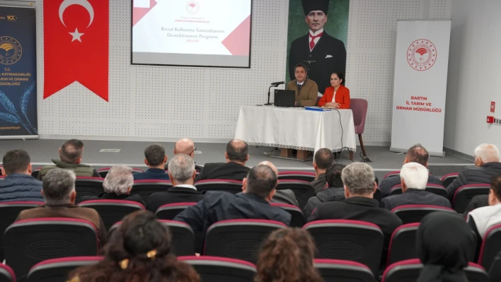 Amasra'da Kırsal Kalkınma destekleri anlatıldı