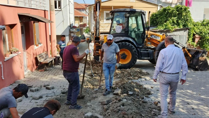 Amasra'da Yol Onarım Çalışmaları Hızla Devam Ediyor