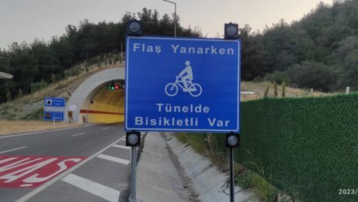 Amasra Tüneli'nde 'Tünelde Bisikletli Var' Dönemi Başladı