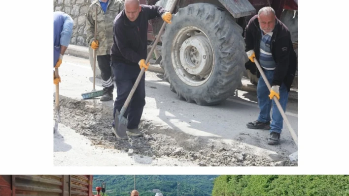 Amasra yolunda rehabilitasyon çalışmaları başladı