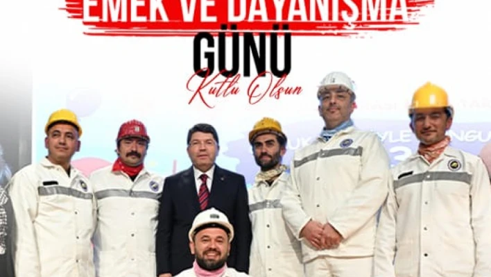 Bakan Tunç'tan 1 Mayıs mesajı
