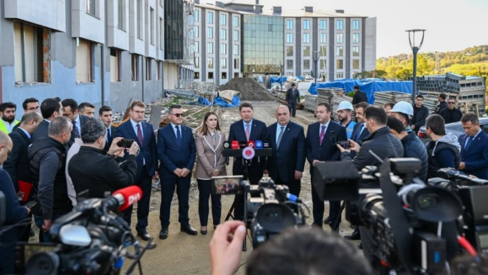 Bakan Tunç Yatırımlar Hakkında Bilgi Verdi