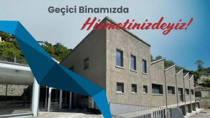 BAKKA geçici hizmet binasında