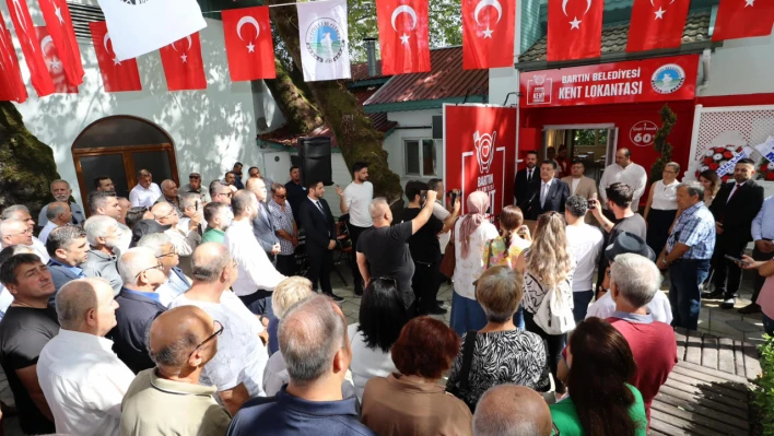 Bartın Belediyesi Kent Lokantası, törenle açıldı