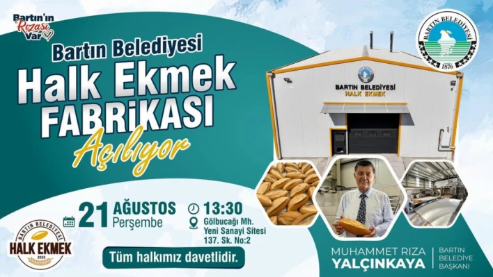 Bartın Belediyesi'nden Halk Ekmek Müjdesi