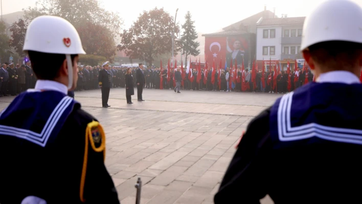 Bartın'da 10 Kasım Atatürk'ü Anma Günü Töreni düzenlendi