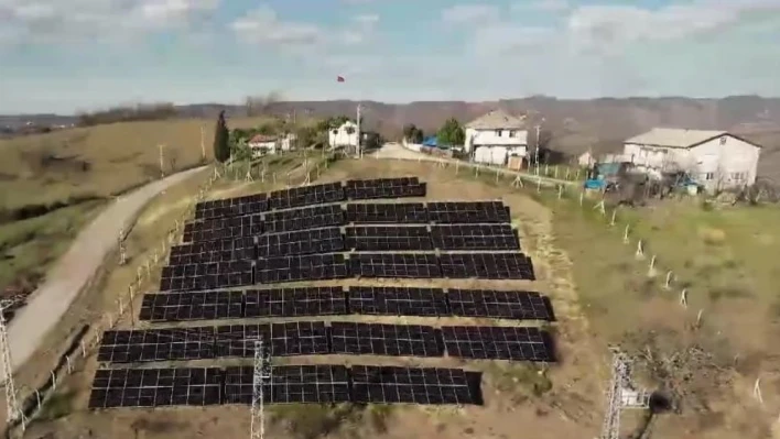 Bartın'da altyapıya güneş enerjili destek
