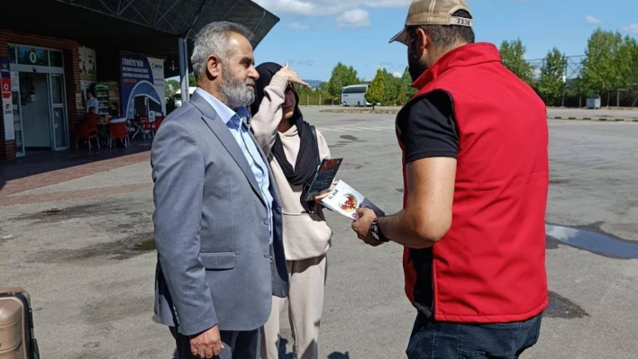 Bartın'da yeni gelen öğrencilere emniyetten bilgilendirme desteği