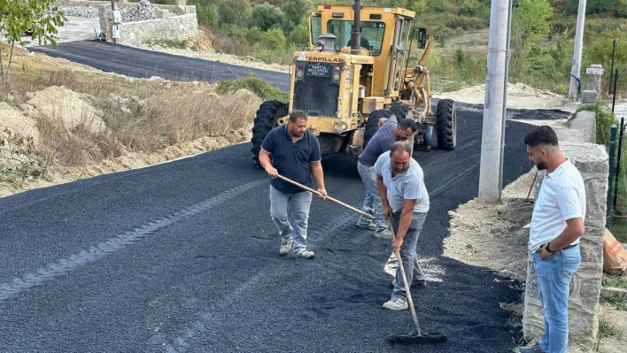 Bartın'da yol yenileme çalışmaları sürüyor