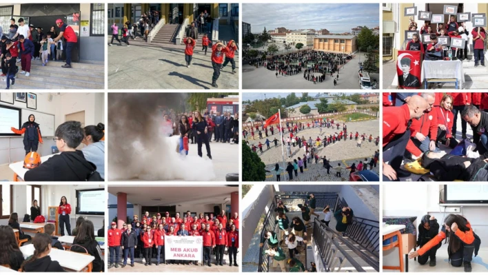 Bartın'daki Okullarda Eş Zamanlı Afet Tatbikatı Yapıldı