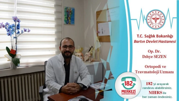 Bartın Devlet Hastanesi'ne Yeni Ortopedi Uzmanı