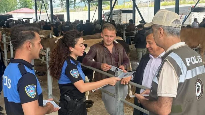 Bartın Emniyeti'nden Kurban Pazarında Uyarı