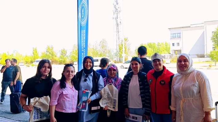 Bartın Emniyeti'nden Terminalde KADES Tanıtımı