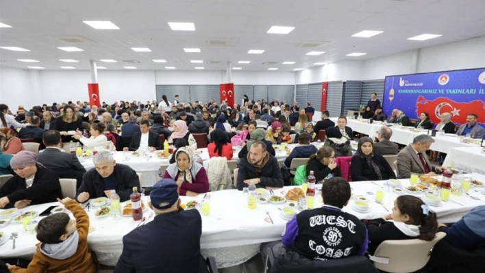 Bartın protokolü Şehit aileleri ve Gazilerimiz ile iftarda buluştu