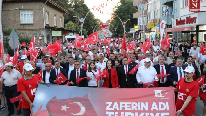 Bartın Şehitlerimiz İçin Yürüdü