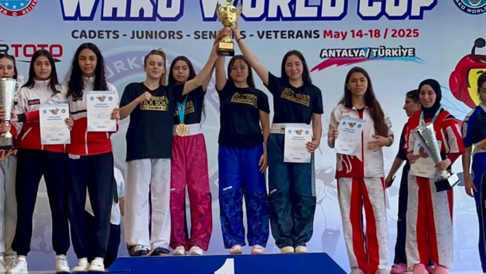 Bartınlı sporculardan Dünya Kupası'nda büyük başarı