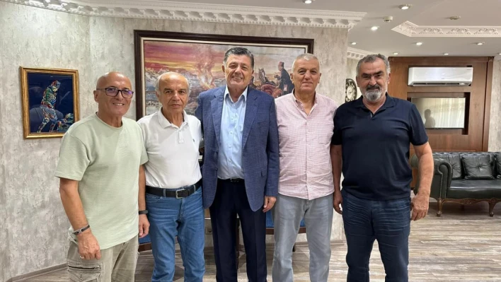 BARTINSPOR YÖNETİMİ'DEN BAŞKAN YALÇINKAYA'YA ZİYARET