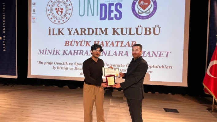 BARÜ İlk Yardım Kulübü projeyi başarıyla tamamladı