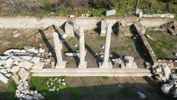 BARÜ, yeni keşiflerle bölgenin en önemli anıtsal yapısını ayağa kaldırıyor