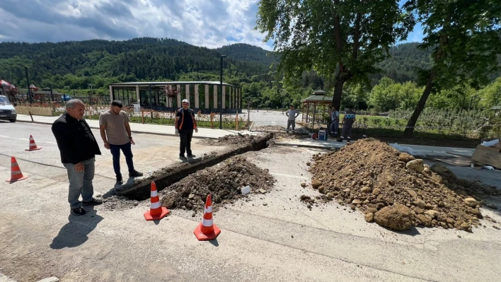 Başkan Uzun çalışmaları takip etti