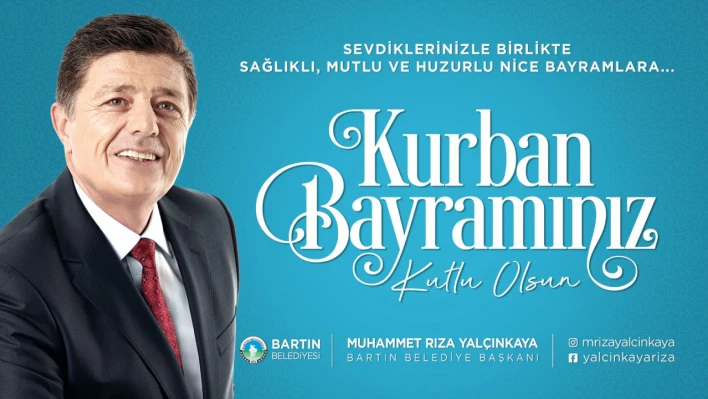 Başkan Yalçınkaya, Bartınlıların bayramını kutladı