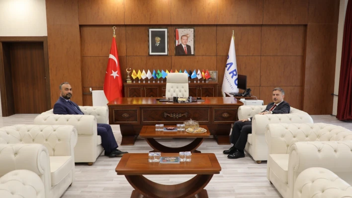 Başsavcı Akman'dan Rektör Akkaya'ya Ziyaret